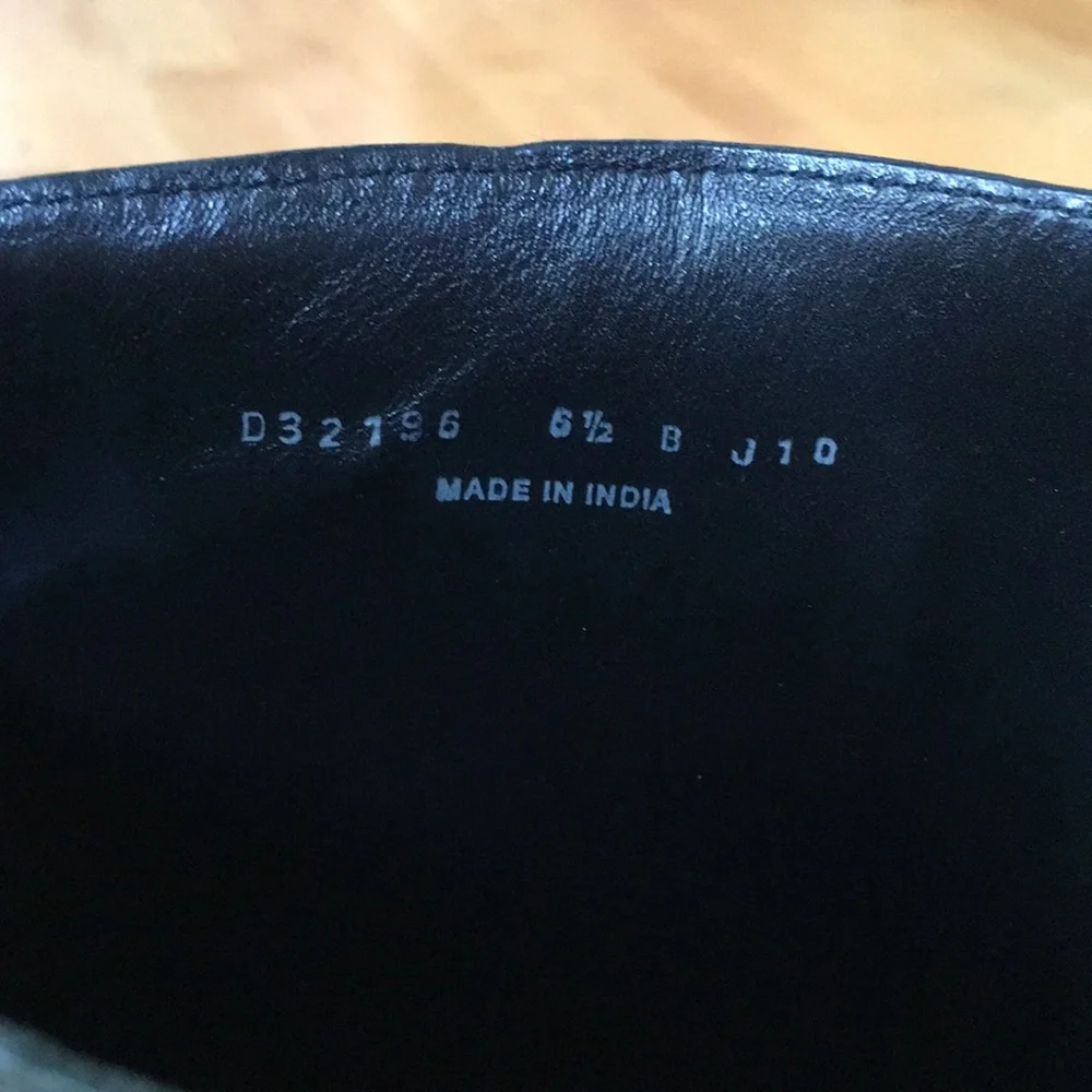 COLE HAAN | Black Leather Tall Boots Ridding Boots